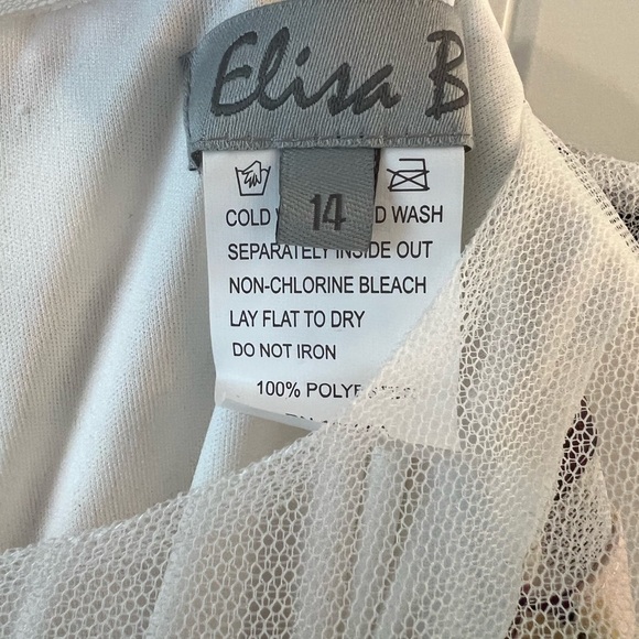 Elisa B Boutique floral dress size 14 (Girls) NWOT - Picture 3 of 6